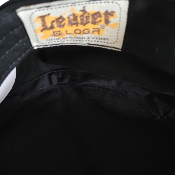 💕HP💕NEW Black Distressed/Bling Breast Cancer Ribbon Hat💕 - Picture 6 of 6